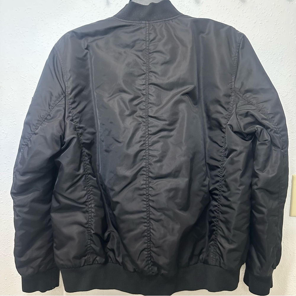 Calvin Klein Men's Classic Black Bomber Jacket - Picture 9 of 9